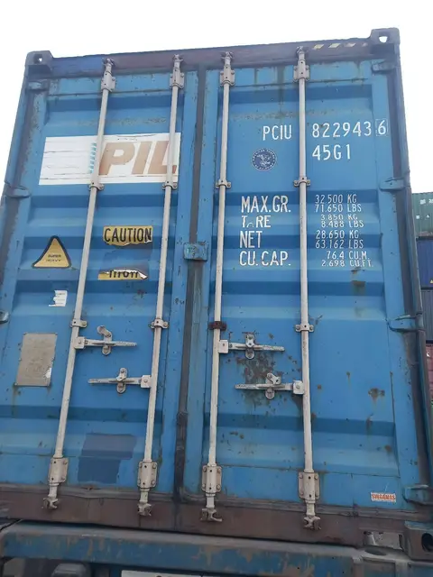 Контейнер PCIU8229436